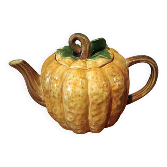 Théière Citrouille barbotine