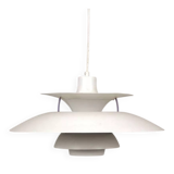 White PH5 Suspension – Poul Henningsen – Aluminium – Denmark, 1980s