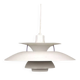 White PH5 Suspension – Poul Henningsen – Aluminium – Denmark, 1980s