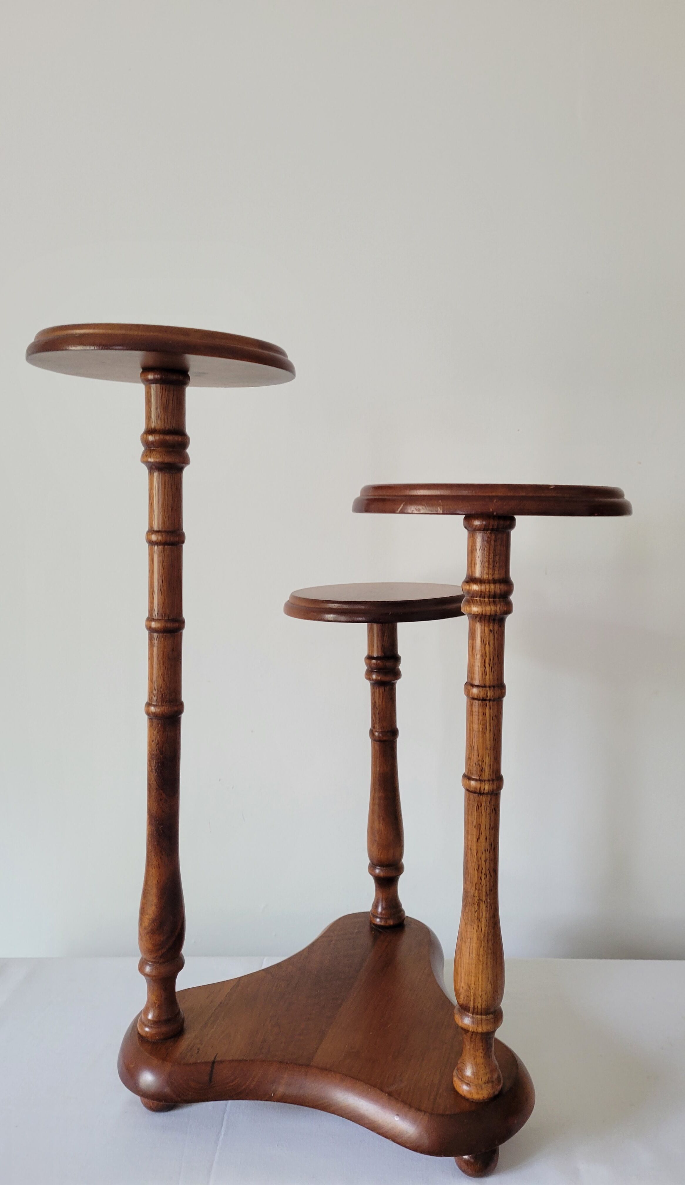 Bamboo faux plant holder