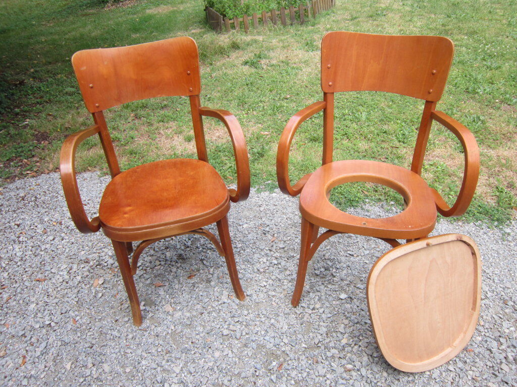 Pair of armchairs baumann