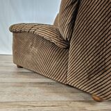 Five-seater corner modular sofa from 70s