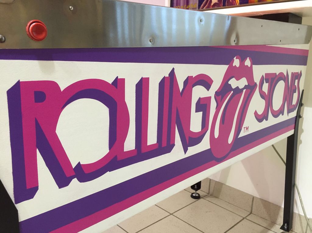 Rolling Stones Bally 1980 Pinball machine