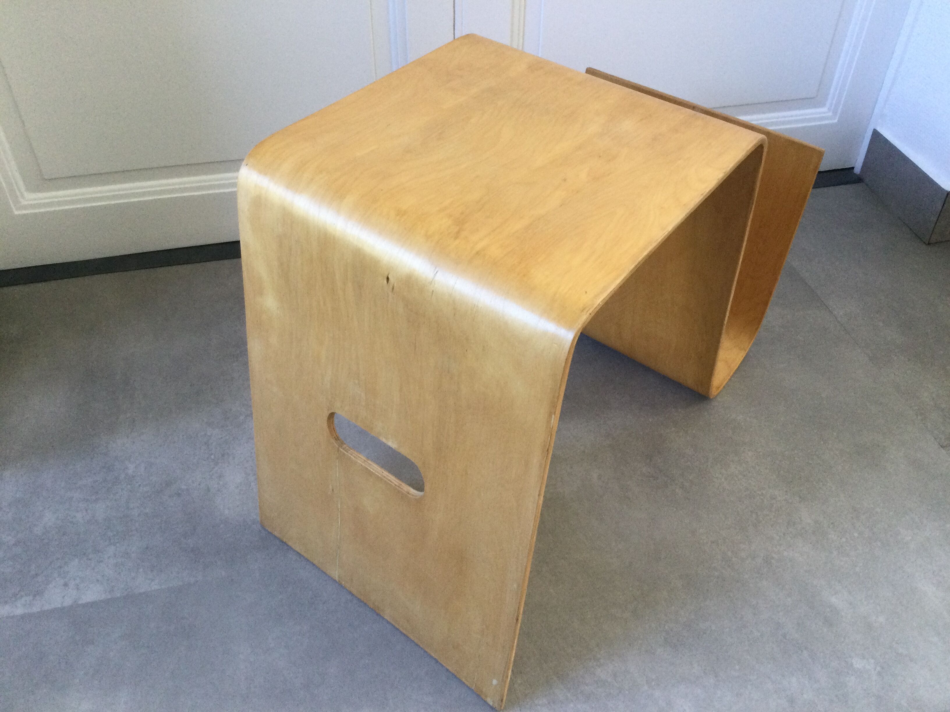 Eric Pfeiffer molded plywood coffee table