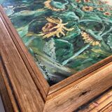 Tableau HST "Sunflower Fields" signed + frame