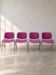 Set of 4 DSC 106 chairs by Castelli