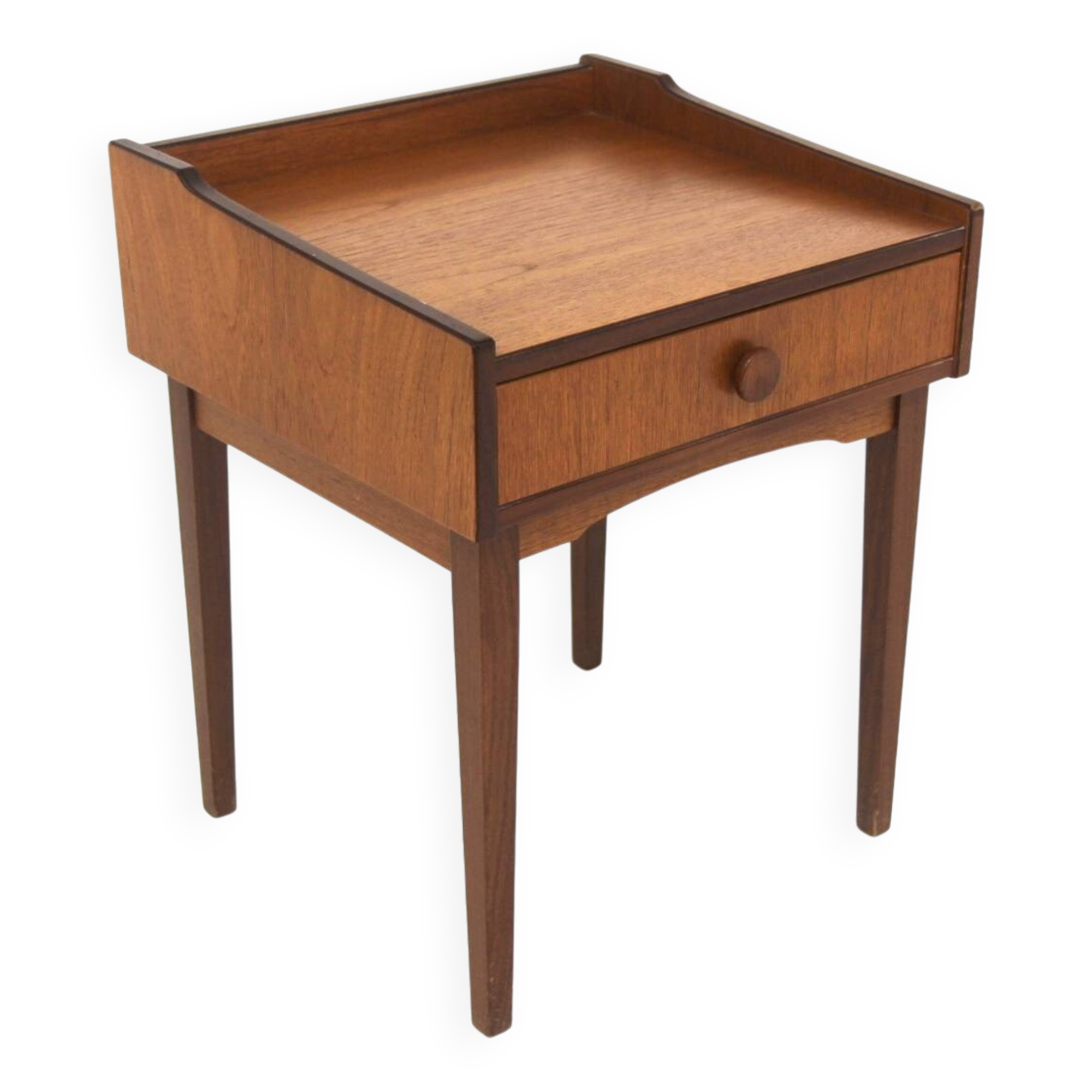 Scandinavian teak bedside table, Sweden, 1960