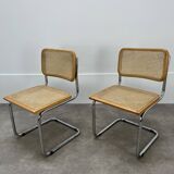 2 Cesca B32 chairs by Marcel Breuer