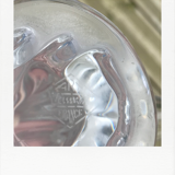 Paire de chandeliers en cristal