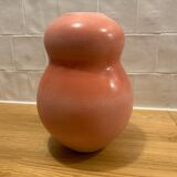 Pink gradient ball vase