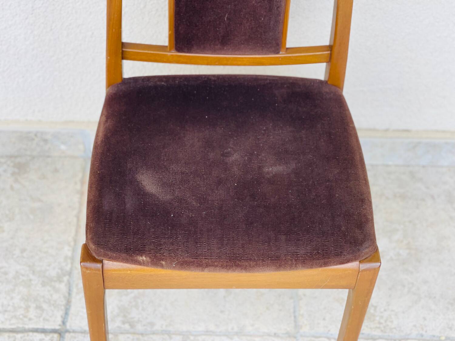 4 vintage chairs from the 1960s