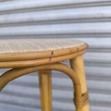 Rattan stool 1960