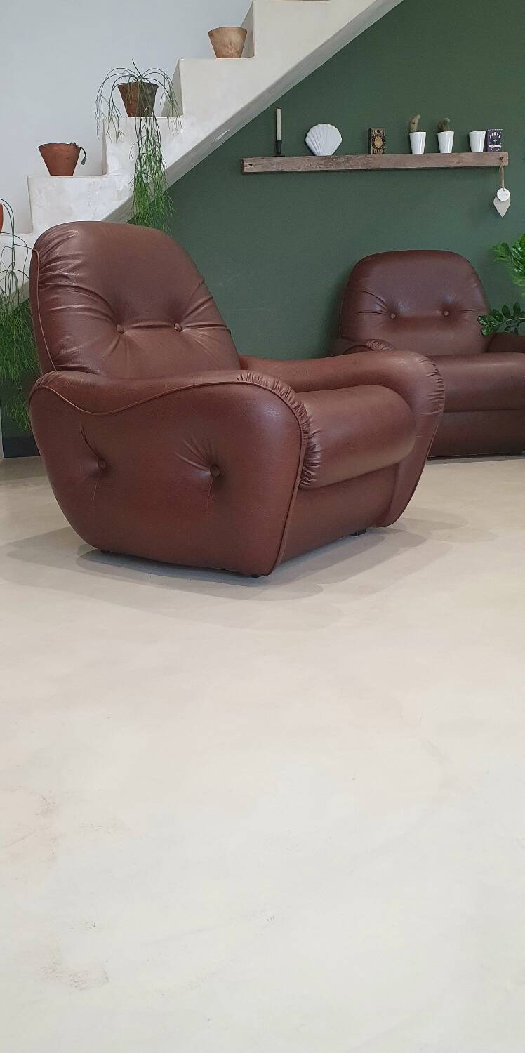 Vintage Space Age armchairs