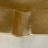 Cendrier carré en laiton vintage