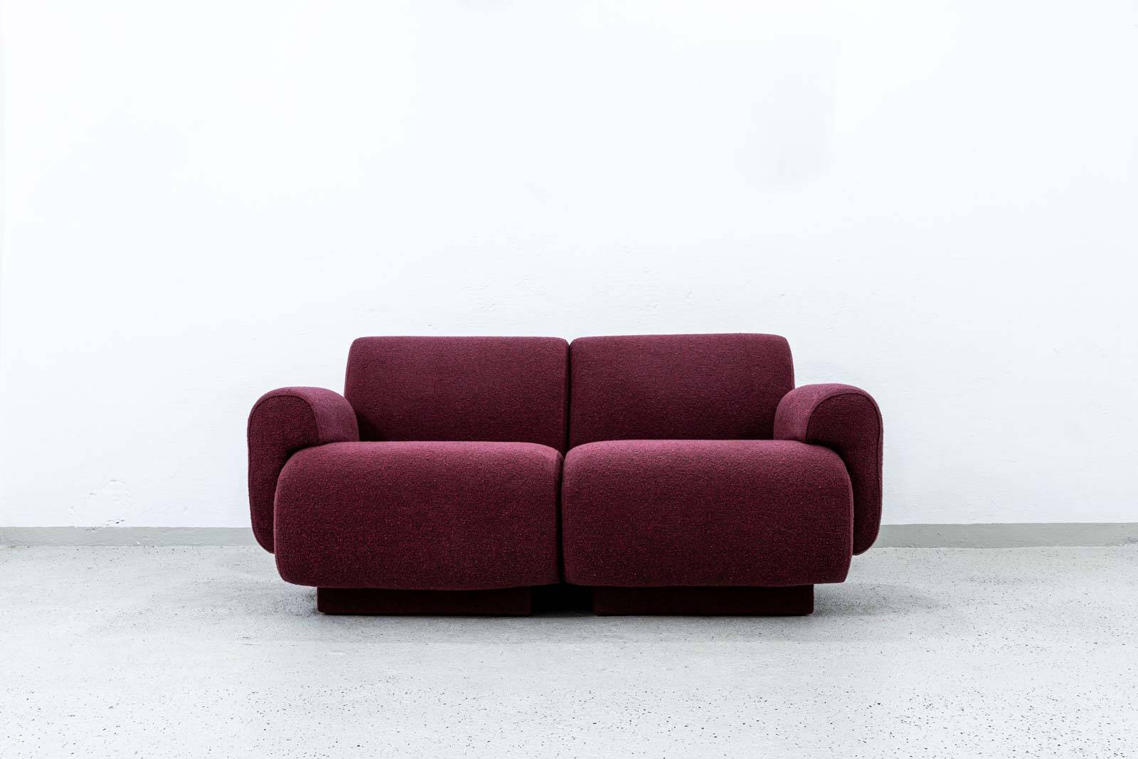 Paire de fauteuils modulaires par Eberhard Geißler, Oelsa, Allemagne, années 1970