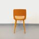 Chaise Mondor vintage de marque Baumann en bois des années 60