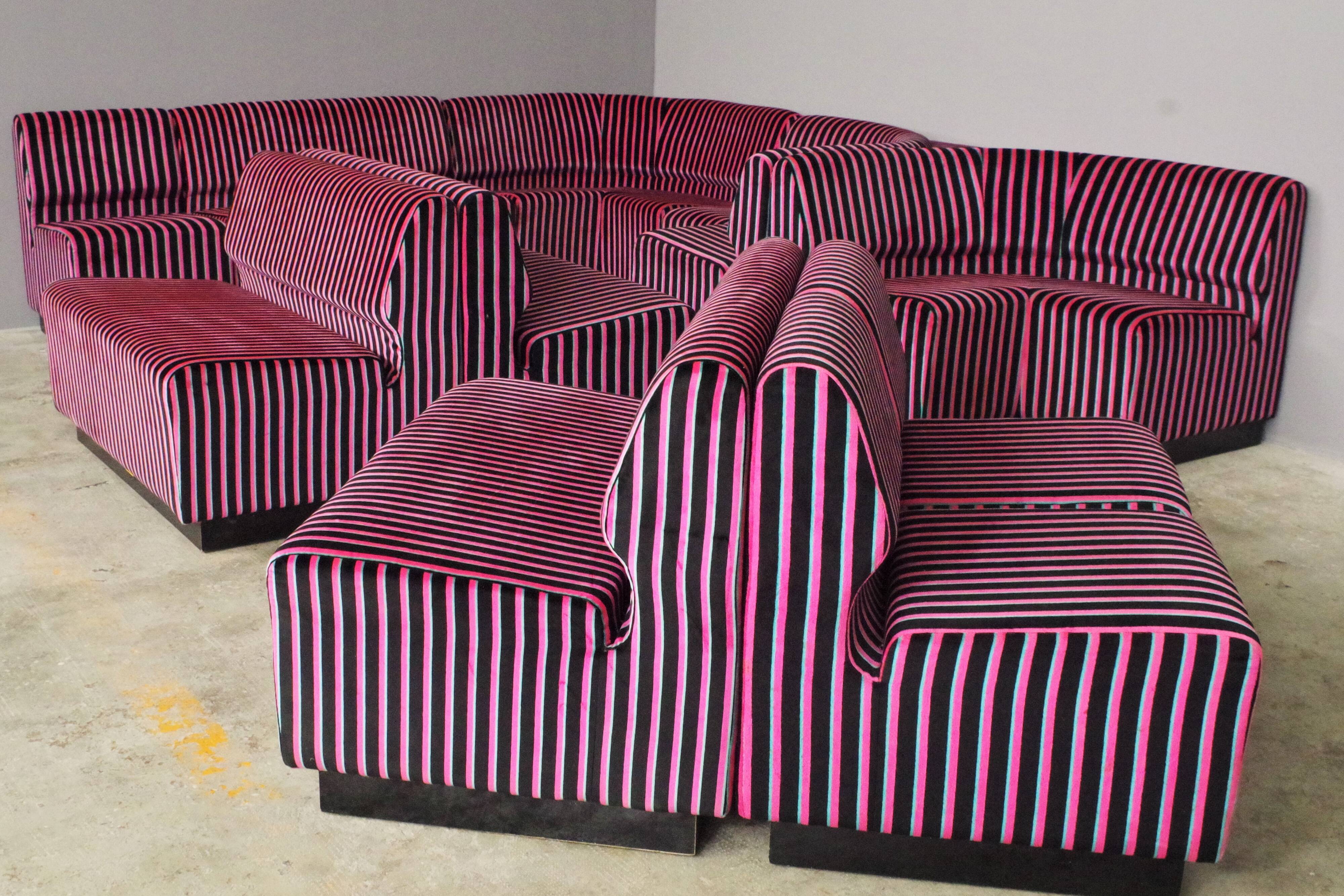 Cestari striped sofa 1995
