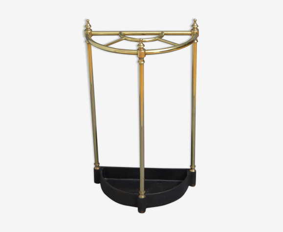 Victorian brass umbrella stand
