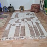 Mrirt handmade wool Berber rug 250 X 150 CM