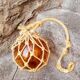 Floating fishing net lamp, diameter 20 cm.
