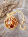 Floating fishing net lamp, diameter 20 cm.