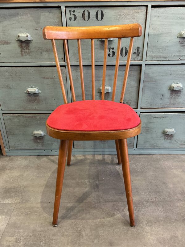 Chaise bistrot Baumann modéle 740 - années 50/60