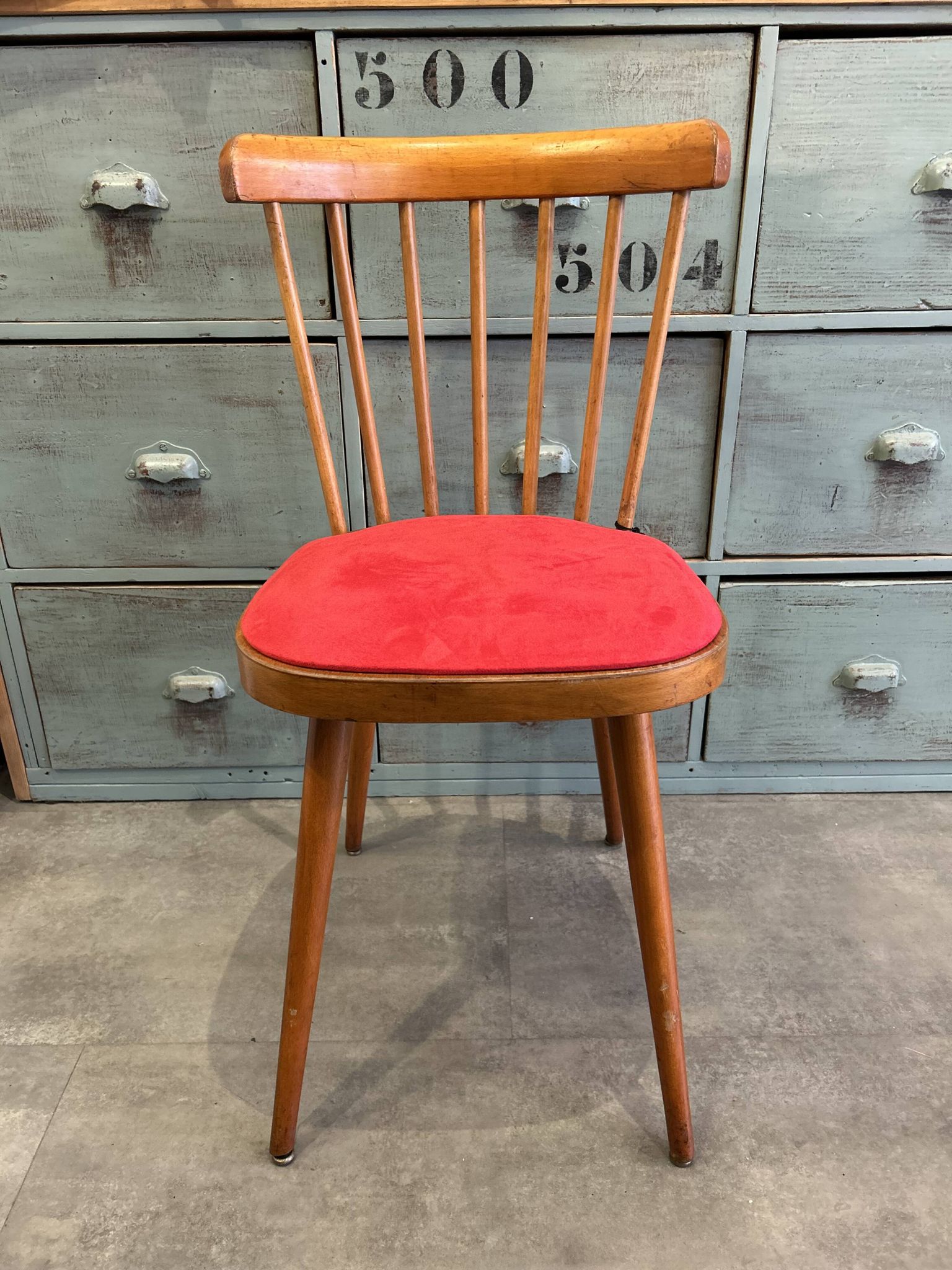 Chaise bistrot Baumann modéle 740 - années 50/60