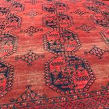 Tapis ancien turkmen afghan 286x342 cm