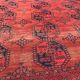 Large carpet former Turkmen afghan handmade 286 X 342 CM