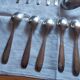 Art deco cutlery set in silver metal rex , 35 pieces