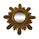 Mirror soleil golden wood 60/70