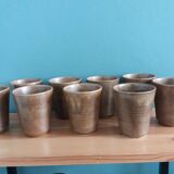 Digoin stoneware cider or orangeade service