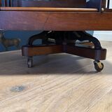 Large antique revolving bookcase