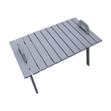 Lacquered coffee table from clairitex of the 1960s