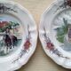 Set of 6 dessert plates in Sarreguemines model Obernai