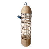 Large wicker pendant light