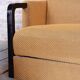 Czech Art Deco Sofas and Lounge Chairs in Beech and Oak attributed to Jindrich Halabala for Up Závody, 1930s, Set of 3