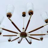 Large Vintage Scandinavian Pendant Light 60s