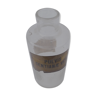 1900 Pulvis Gentianae glass pharmacy bottle