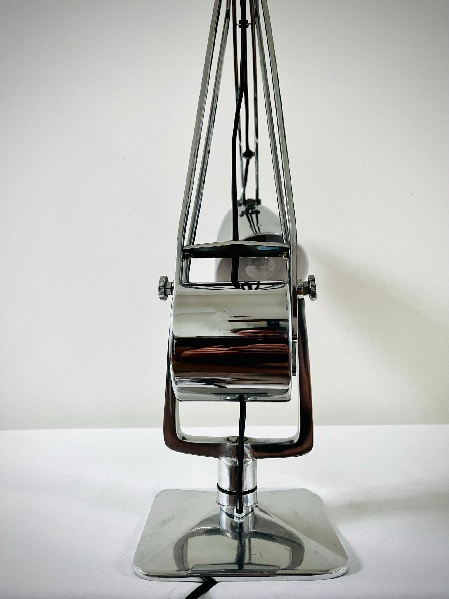 Chrome Giso Gispen "Rooney" desk lamp / Anglepoise