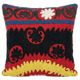 Vintage embroidered cushion cover 33x33 cm