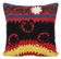 Vintage embroidered cushion cover 33x33 cm
