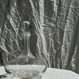 Flared decanter with round cap