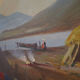 Painting „The Riverside Camp”, Scandinavian design, 19th century, by Vilhelm Oskar Engström