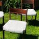 5 Danish chairs by Arne Vodder model 418 teak