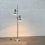 Lampe sur pied minimaliste de l’ère spatiale suisse du milieu du siècle par l'équipe SLZ pour Swisslamps International, années 1960