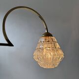 Pair of old vintage diamond-shaped wall lights