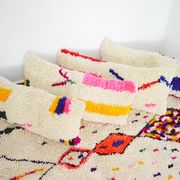 Moroccan carpet cushion cover