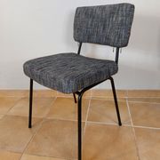 Set of 4 design chairs André Simard, Edition Airborne, French Modernism 1960s