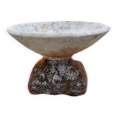 Vasque ronde en pierre reconstituée